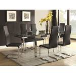 Modern Dining Contemporary Dining Room Set With Glass Table